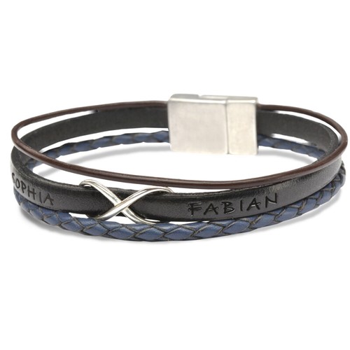 Lederarmband herren - lederarmband,