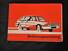 Simca Chrysler Talbot 1307 1308 Bedienungsanleitung Wartung