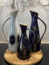 Vasenset 3er Echt Kobalt Blau