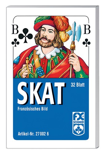 Klassisches skatspiel - klassisches,