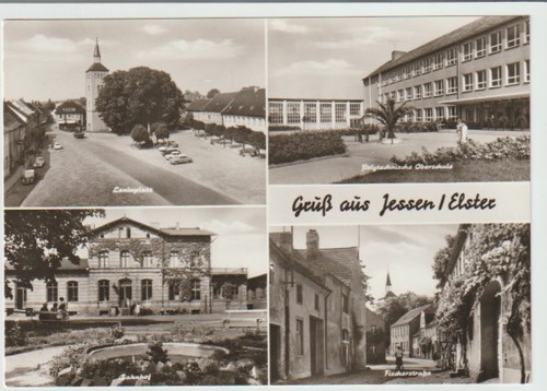 Jessen fischerstraße - ak, jessen: