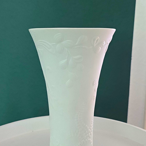 Kaiser porzellan vase weiß - vase,