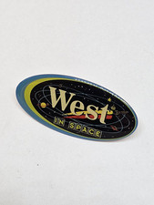 West in Space -  Pin - Anstecker - Werbung (3) 