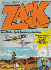 Zack Magazin Nr.19 / 1972 Koralle Verlag