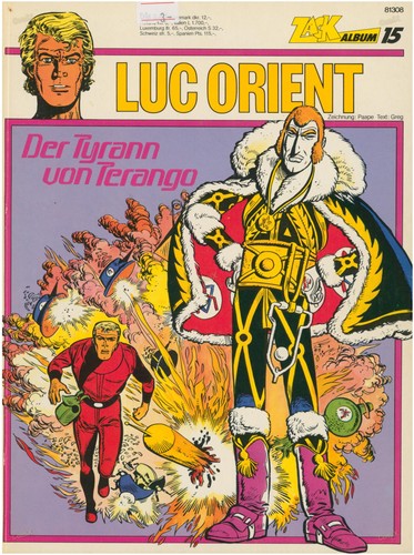 Zack album luc orient nr - luc,