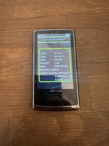 Archos vision 8gb - 3,