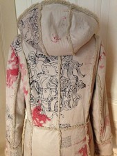 Broadway Mantel * Lammfellimitat * Teddyfutter * Gr. M * Vintage