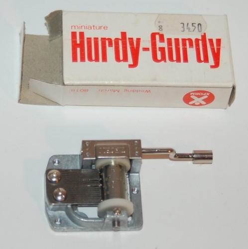 Mini drehorgel hurdy - drehorgel, gurdy