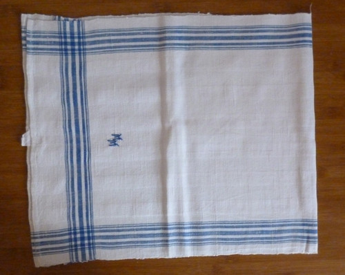 Altes gewebtes handtuch - handtuch, mit