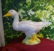 Große Ente Alcobaca Porzellan