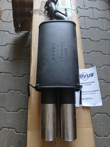 Novus sportschalldämpfer für - sportschalldämpfer,