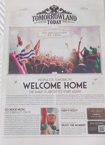 Tomorrowland today zeitungen - today,