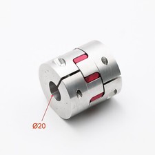 Flex-Kupplung für Welle Ø20 (56x56mm)