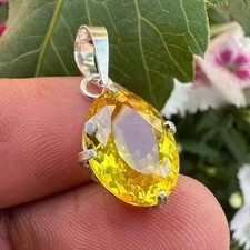 40 CT Natürlich Gelbe Saphir