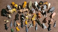 Konvolut Spielfiguren gebraucht kein Schleich 43 Figuren 