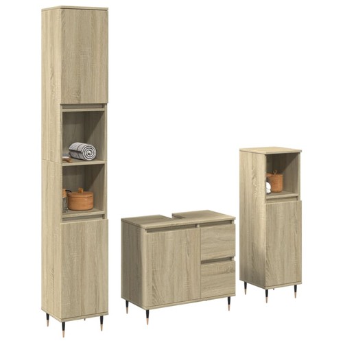 Tlg badmöbel set - 3-tlg.,