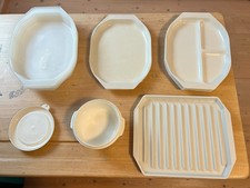 Mikrowellen Geschirr Sortiment Schalen mit Deckel