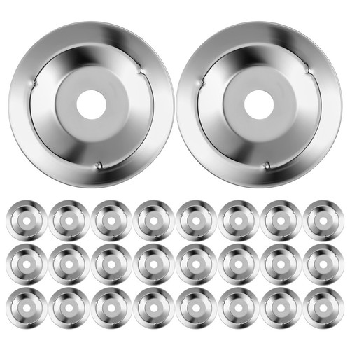 Reusable silver drum cymbal - reusable,