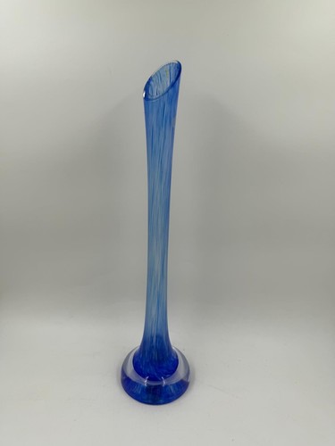 Große glasvase blau - große,