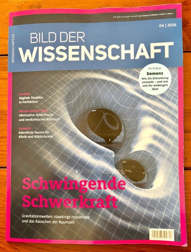 Bild der wissenschaft 2026 - wissenschaft, 4/2026