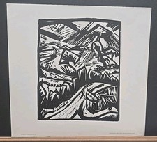 Erich Heckel Vintage Litho of