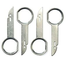 4 x ENTRIEGELUNG Werkzeug passend für AUDI NAVI PLUS 1 2 RNS-D MCD MFD 