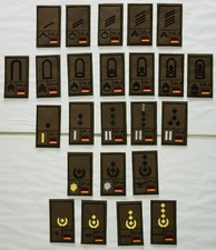 Bundeswehr Rangabzeichen mit NATO Rangcode, Heer