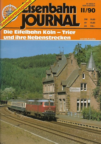 Die eifelbahn köln trier - eifelbahn, köln-trier