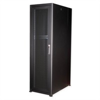 26.21.0210 ROLINE 19 Zoll Serverschrank Basic 600x1000 BxT perforiert schwar ~D~