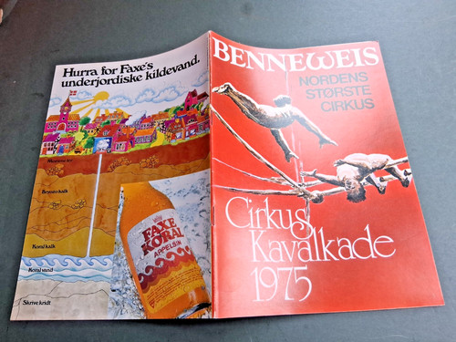1975 zelt programm - (dk), cirkus