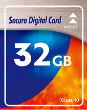 32 GB SDHC Class 10 Karte für