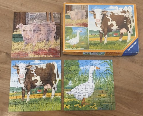 Puzzle ravensburger 3x49 - ravensburger,