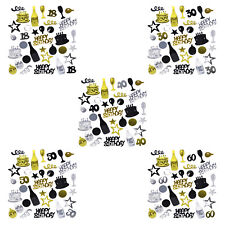 Happy Birthday Konfetti Set Zahl Tischdeko Geburtstag Streudeko Party - wählbar