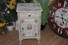 ALTER NACHTSCHRANK BEISTELLSCHRANK  SHABBY CHIC