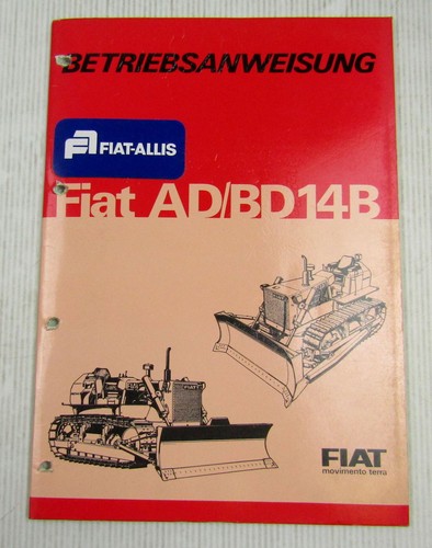 Fiat allis fiatallis 14b - fiat, bd