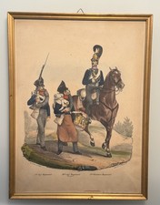 Stahlstich koloriert - Kgl