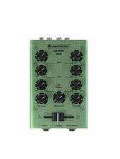 Omnitronic GNOME-202 2-Kanal DJ Mixer Mini-Mixer Miniaturformat DJ-Mixer grün   