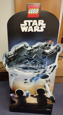 LEGO Display Cardboard Floor Star Wars Millennium Falcon Aufsteller