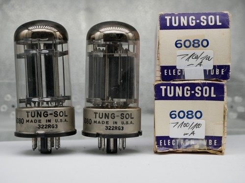 Matched pair 6080 6as7 - pair,