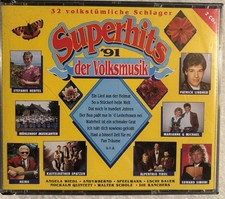 Superhits der Volksmusik 1991, Doppel CD, 32 volkstümliche Schlager, Gebraucht