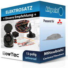 Für Mitsubishi Carisma Fliessheck 1995-2006 TOWTEC E-Satz 13polig universell NEU