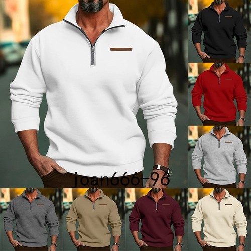Herren pullover mit stehkragen - herren,