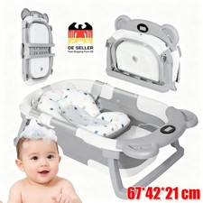 Baby Badewanne Neugeborenen Faltbare Babywanne Wanne Kinderbadewanne Thermometer