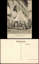 Ansichtskarte Basel Historisches Museum - Mittelschiff mit Zelt. 1912