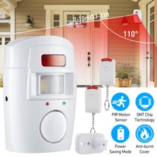 Alarmanlage Fernbedienung Sirene 105dB Haus Anlage Bewegungsmelder Sensor Schutz