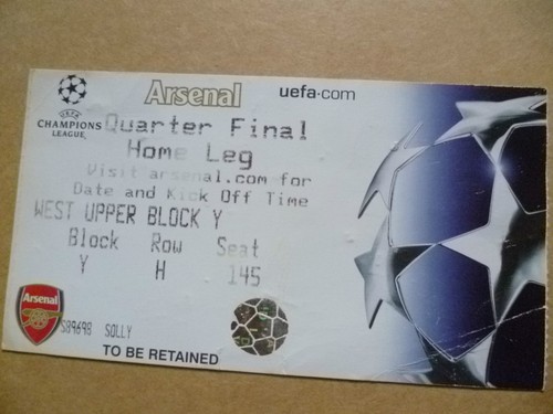 Ticket uefa champions league - -,