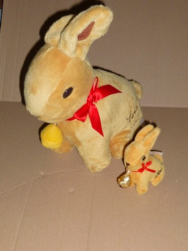 Lindt goldhase aus plüsch - lindt,