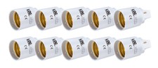 10x G24-D G24D 2-Pin Adapter