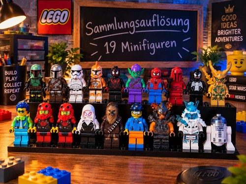 Lego minifiguren konvolut - 19,