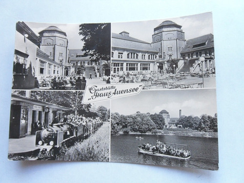 Leipzig haus auensee - ak,